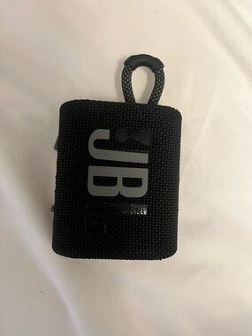 JBL Black Mini Portable Bluetooth Speaker with Carry Loop